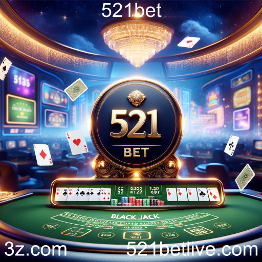 A Emoção do Blackjack Online no 521bet