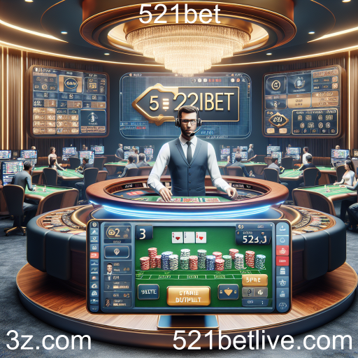 Experiência Imersiva: A Revolução dos Jogos Ao Vivo na 521bet